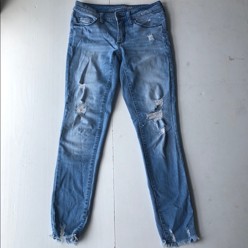 Distressed Jeans